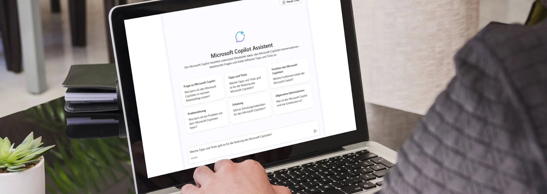 Microsoft Copilot Chat Header