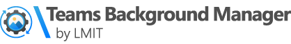 Logo Teams Background Manager